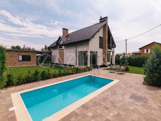 Продаж будинку Софіївська Борщагівка, 200м2 , +40 кв.м Сауна. 2020 року побудови. Басейн Софиевская Борщаговка