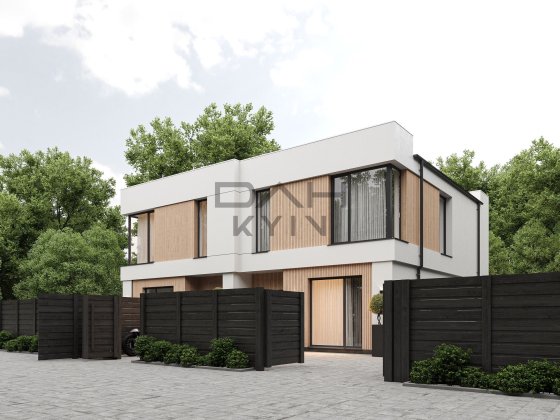 Фасадний дуплекс 110м², 2.4 сотки, крута локація біля ЖК Софіївські Липки, Софіївська Борщагівка, га Софіївська Борщагівка