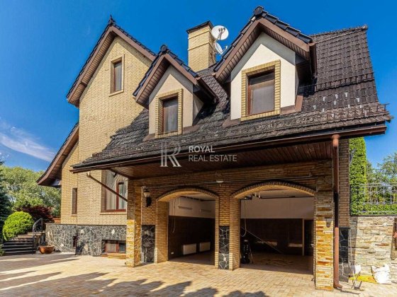 Оренда Будинок Козин КМ «Срібна затока» 950 м² 4 спальні Вихід до води Причал Басейн Сауна Генератор Козин