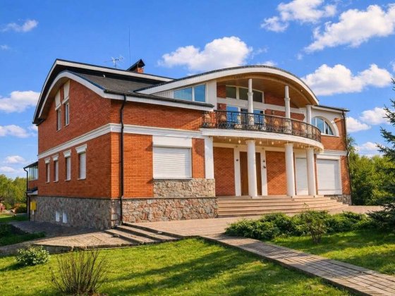 Оренда преміального заміського маєтку 840м² (ділянка 1,2 га)  біля лісу — с. Крушинка Крушинка