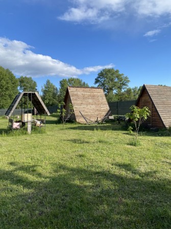 Уединённые A-frame домики на первой линии у Десны. - фото 1