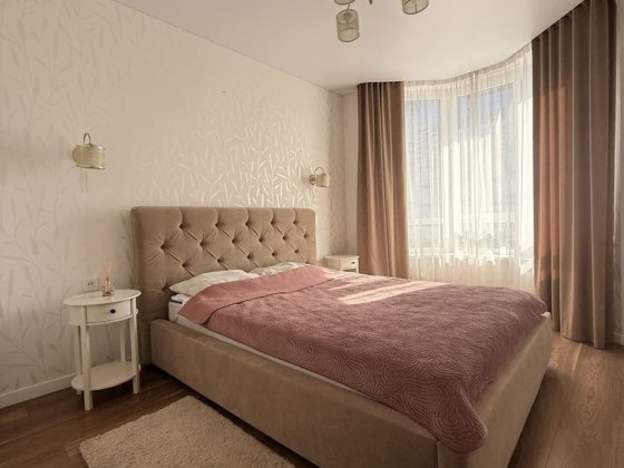 Оренда 2к Гранд бурже. 2 спальні +велика кухня-вітальня 16м2. Вільна. Буча