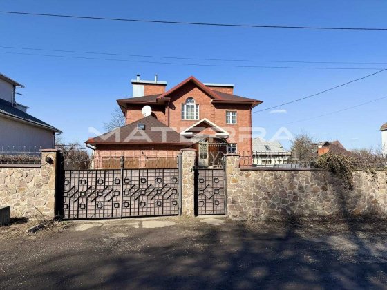 Без% Нова Боярка Будинок 410м2 з басейном 12 соток Продаж! Сховище, генератор Боярка