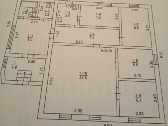 Продаж будинку не далеко від центру міста Глухів