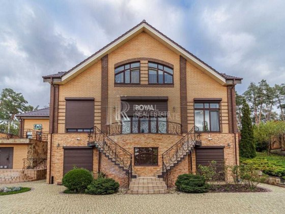 Продаж Котедж Гостомель Канадське Село 4 кімнати 500 м² Басейн Озеро Генератор Гостьовий будинок Лаз Гостомель