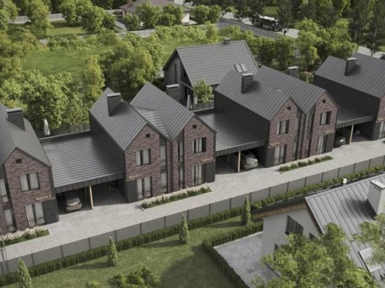 Дуплекс в  закритому котеджному містечку у Гостомелі Гостомель