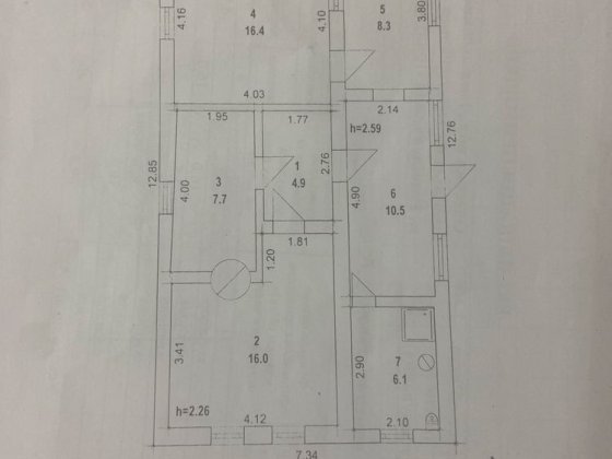 Продается дом 70 кв.м.с участком 4,5 с ул.Придунайская Ізмаїл