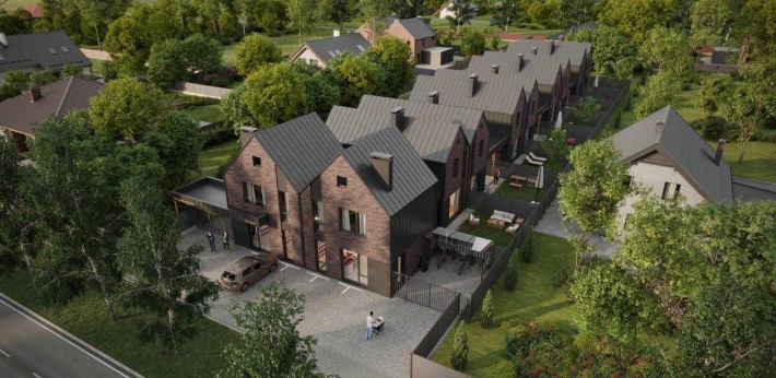Нове котеджне містечко в Гостомелі | 85 000 $ | Розтермінування | Газ | Центральні комунікації - фото 1