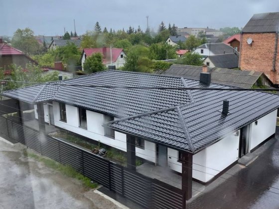 Новий дуплекс у сучасному стилі — утеплення, дах, стяжка, газ Ковель
