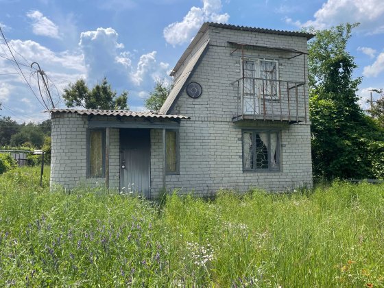 Продам дачу Кировское 46 кв.12сот.земли.Сосновый лес,река Орель.
