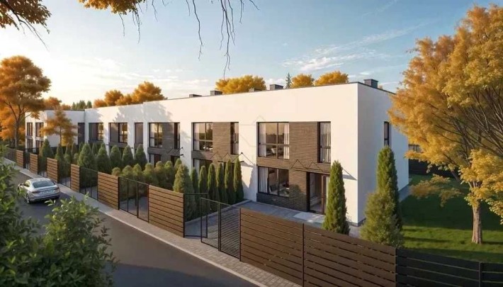 Таунхаус 149 м² з гаражем у пішій доступності до міського озера - фото 1