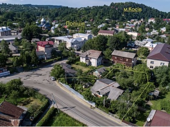 Будинок 13 соток у центрі Косова (біля кільця) — фасад 41,5 м! Косов