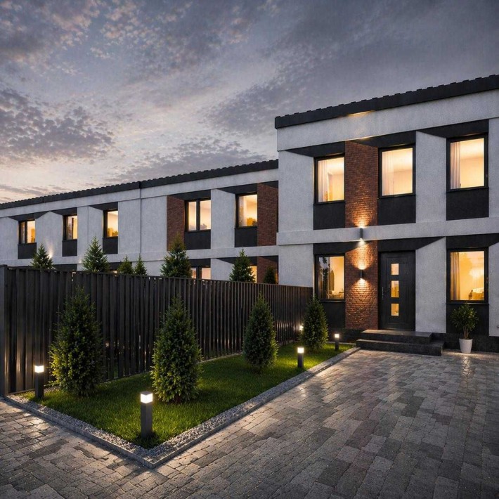 Від забудовника. Продам Будинок Таунхаус 90 м2, є газ, с. Білогородка. - фото 1