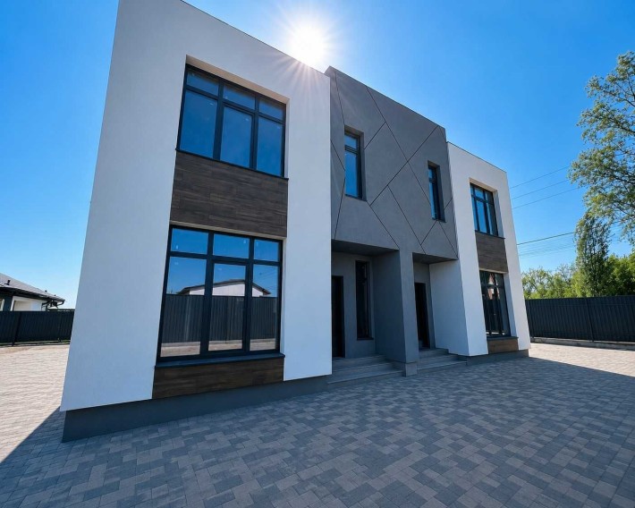 Дуплекс, будинок з ГАЗОМ!!! Білогородка, Київська обл.  Продаж від забудовника - фото 1