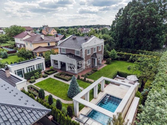 Продаж Будинок 192 м² 4 Кімнати 12 Соток Гатне Преміальний Ремонт Басейн Геотермальний Тепловий Насо Гатне