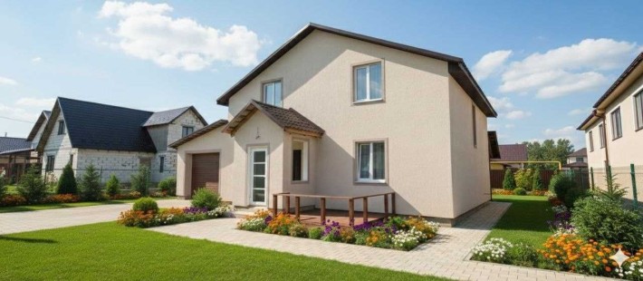 Від власника. Сучасний будинок 153 м² з чистовим оздобленням у Святопетрівському. White Box. Без ком - фото 1
