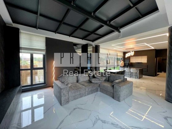 Продажа дома 210м2 в стиле Hi-Tech с ремонтом и техникой, Гатне Гатное