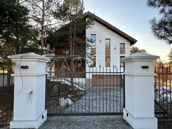 Козин Дамба Авторський будинок в  стилі ШАЛЕ серед сосен 15  соток Козин