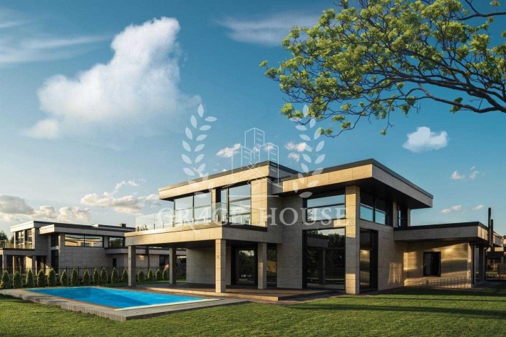 Продаж будинку 260м біля річки Конча-Заспа Козин 12 соток дамба 4 спальні у містечку Обухівський рай - фото 1