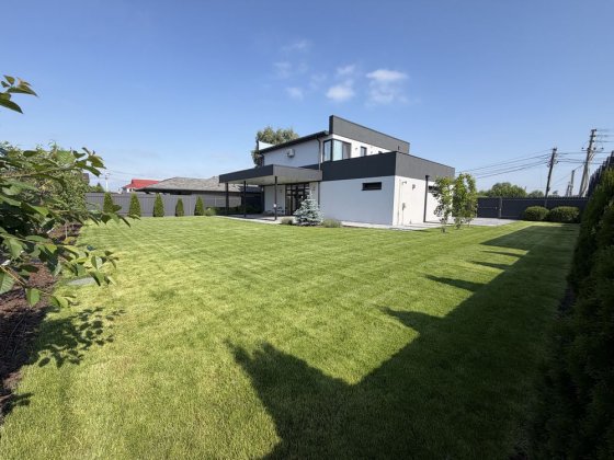 БЕЗ%! Продаж дизайнерського 2-поверхового будинку в с. Гатне! 255 м2 Гатное
