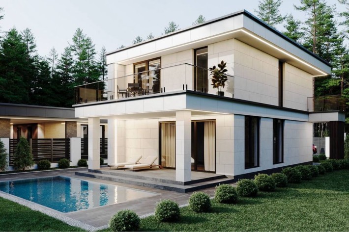 Продаж будинку з басейном біля лісу  Ходосівка  165 м²  Новообухівський напрямок - фото 1
