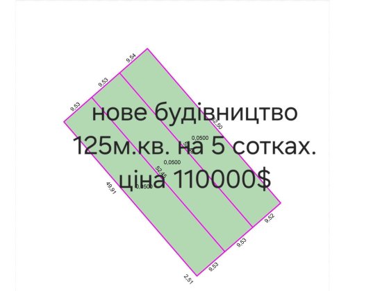 Продам будинок в Білогородці 5 соток125 квадратів
