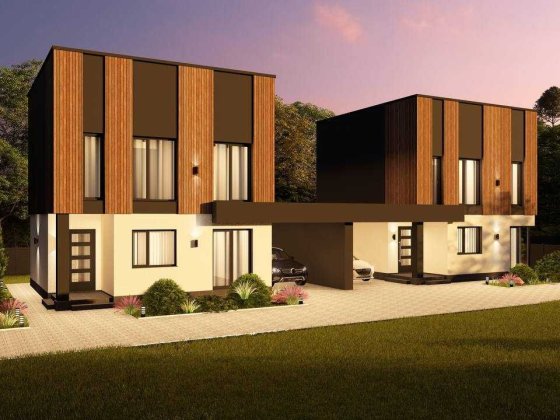 Будинок 94 м² + 2,3 сотки. Закрите містечко на 8 будинків, 2 паркомісця, газ, Білогородка біля ЖК Ам Білогородка