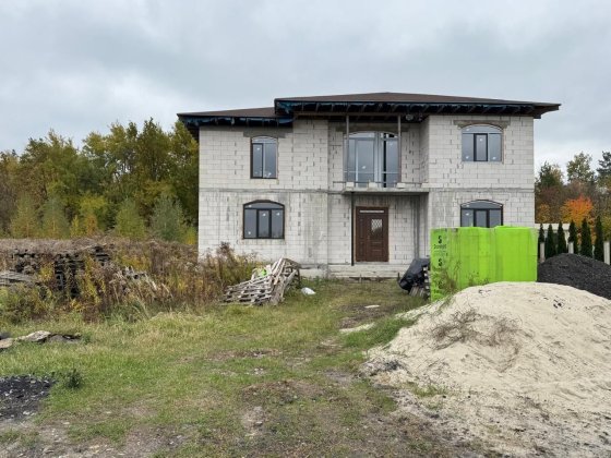 Новый дом 300 м² | Средиземноморский стиль | Чабаны | 5 км от Киева Чабани