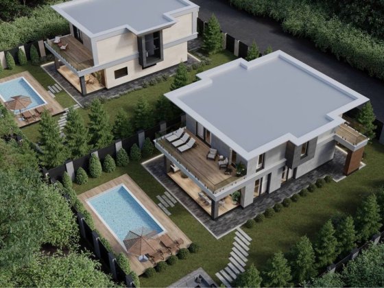 ТОП пропозиція! Будинок 180 м² з басейном | автонавіс, тераса | 8 соток | Газ найкраща ціна біля Киє Ходосівка