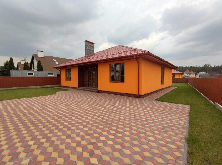 Одноповерховий будинок Білогородка 148 м2 8 сот Чистове оздоблення Газ - фото 1