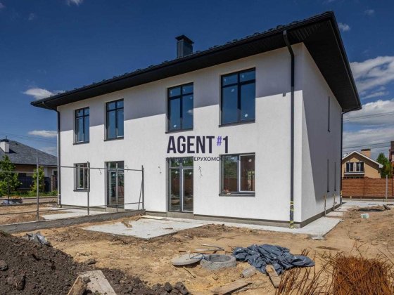 Продаж дуплексу 132 кв.м. під чистовий ремонт, 4 сотки з терасою, Білогородка Белогородка