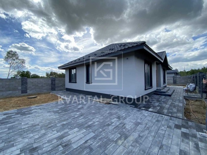 Продам новий одноповерховий будинок у Ворзелі з газом. - фото 1