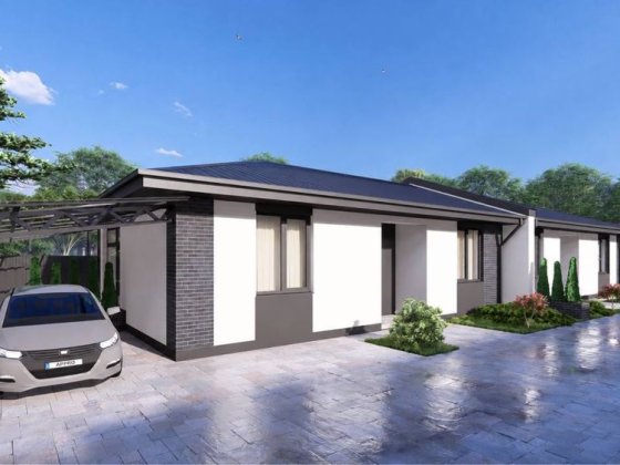 Будинок НОВИЙ  ДУПЛУКС у ВОРЗЕЛІ — 77 м² з терасою та навісом за $75 000! Гарне планування! Ворзель