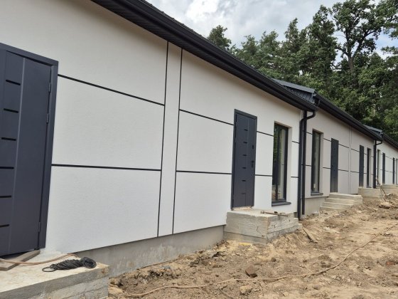 Одноповерховий таунхаус з газом | 57 м² | Власна ділянка Ворзель