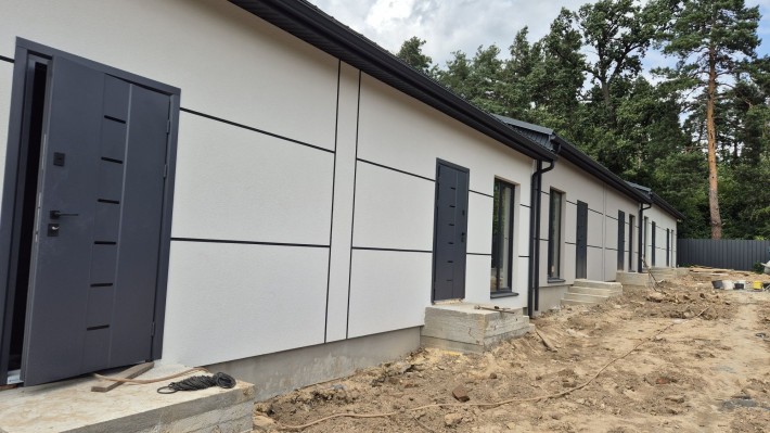 Одноповерховий таунхаус з газом | 57 м² | Власна ділянка - фото 1