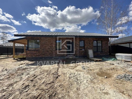 Одноповерховий сучасний будинок, 100 м². Керамічна цегла. Ворзель. Ворзель