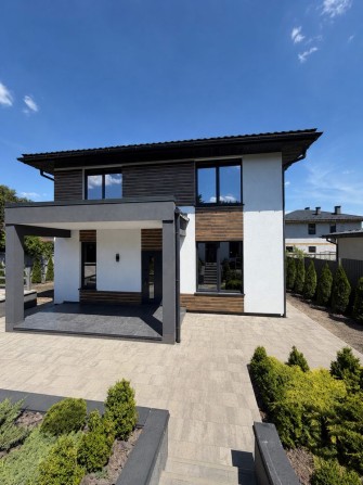Новий якісний будинок 200 м² біля лісу та озера | Ходосівка | 6 соток - фото 1
