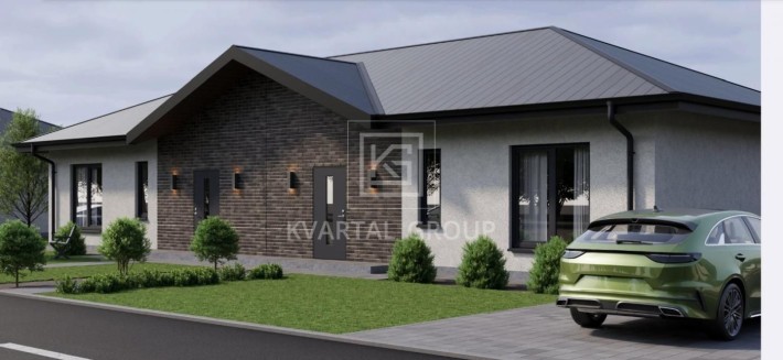 Продам квадрохаус з газом72,61м2, ділянка 2 сот. у ВОРЗЕЛІ! - фото 1