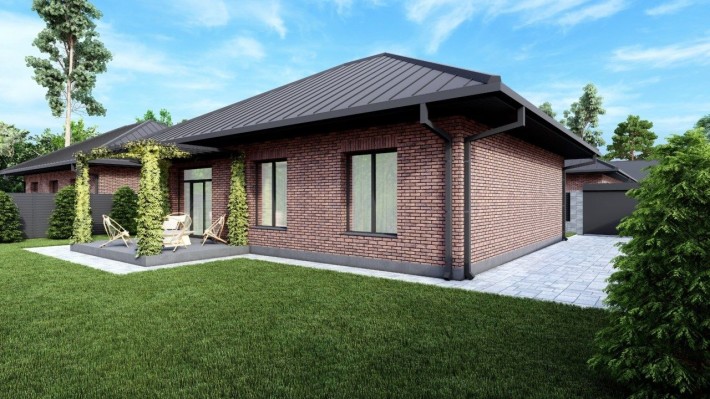 Одноповерховий будинок в Ворзелі | 4 сотки, 100м² | Газ, Без комісії, Розтермінування - фото 1