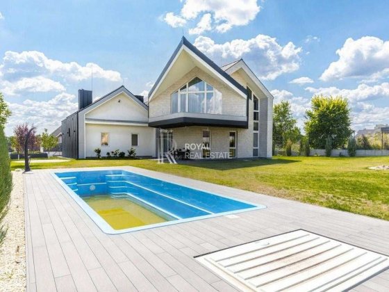 Продаж Будинок Обухівський район 297 м² 4 спальні Smart Home Басейн Дизайнерський ремонт Гараж 15 со Лесники