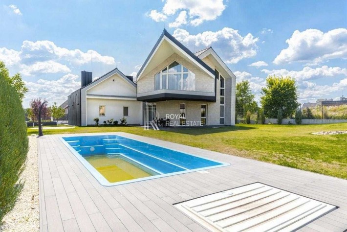 Продаж Будинок Обухівський район 297 м² 4 спальні Smart Home Басейн Дизайнерський ремонт Гараж 15 со - фото 1