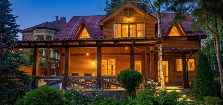 Гореничі. Продаж від власника. Елітний будинок у лісі з лазнею на дровах та величезною ділянкою - фото 1
