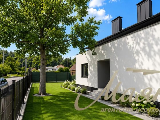 Продаж сучасного будинку 200 м² + тераса 30 м²  Віта-Поштова  7,41 сотки,  Газ,  Ліс Віта-Поштова
