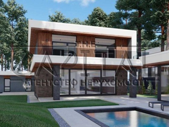 Сучасний будинок 314 м² у Ходосівці 10 соток 7хв.до Києва Ходосівка