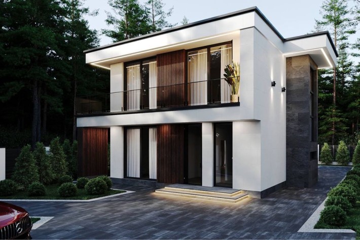 Будинок біля лісу з басейном та газ.165м2+ тераси 36м2 - фото 1
