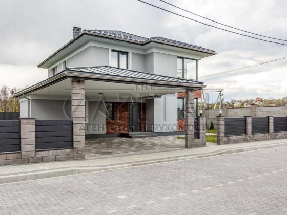 Продажа дома 195м² с ремонтом и мебелью, Ходосовка, 7 соток, КГ, лес Ходосівка