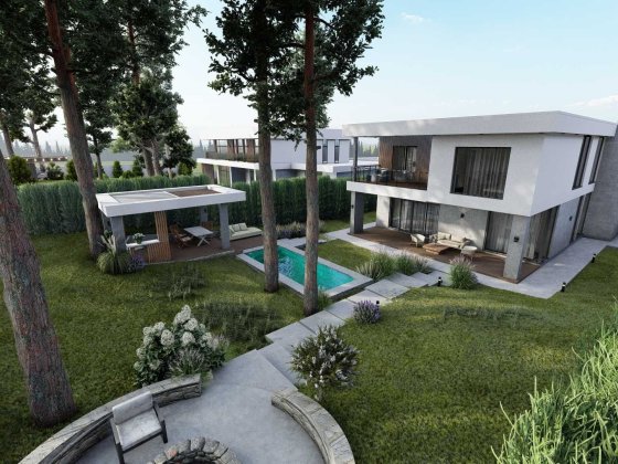 Сучасний будинок Comfort House 275 м², сосни, КМ Белгравія Дмитровка
