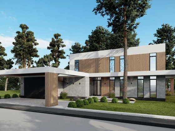 Резиденція Villa Grand | 310 м² | 17 соток | сосни | КМ Белгравія Дмитровка