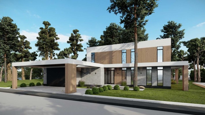 Резиденція Villa Grand | 310 м² | 17 соток | сосни | КМ Белгравія - фото 1
