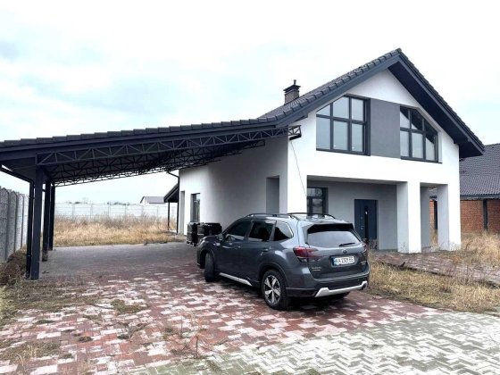 КМ с.Лебедівка, 5 ділянок, 3 готових будинки 170 м2, 60 соток, 125 кВт Лебедевка